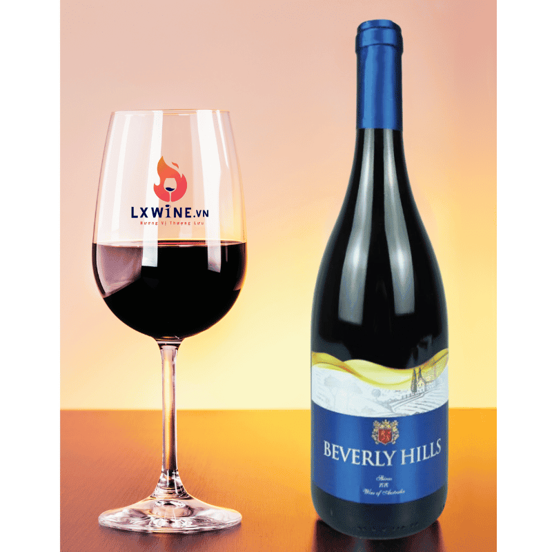 Rượu vang đỏ Beverly Hills Shiraz 750ml - Hương vị đẳng cấp, giá trị vượt trội